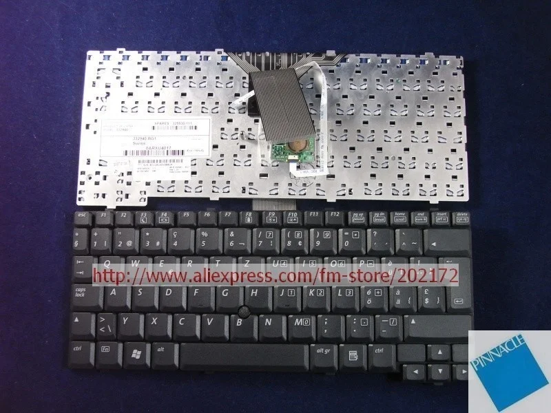 Used Look Like New Black Laptop Notebook Keyboard 325530-111 332940-BG1 For Compaq nc4000 nc4010 series (Switzerland)
Used Look Like New Black Laptop Notebook Keyboard 325530-111 332940-BG1 For Compaq nc4000 nc4010 series (Switzerland)