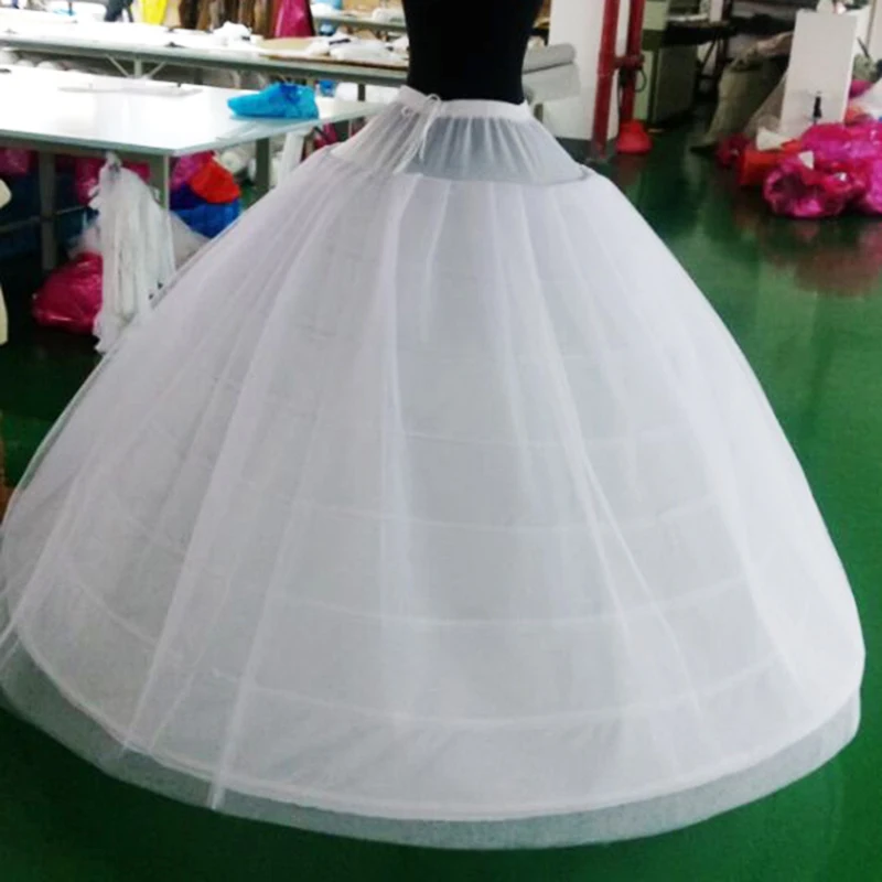 Big Wide 8 Hoops 3 Layers Tulle Long Wedding Woman Petticoats For Quinceanera Dress Elastic Waist Crinoline for Bridal Ball Gown
Big Wide 8 Hoops 3 Layers Tulle Long Wedding Woman Petticoats For Quinceanera Dress Elastic Waist Crinoline for Bridal Ball Gown
