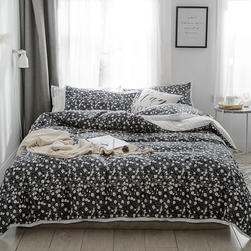 Four Pieces Ribbed Satin 100% Cotton Small Fresh Bedding Sets Plant Lucy Clovers Flowers Trees Duvet Cover+Bed Sheet+Pil
Four Pieces Ribbed Satin 100% Cotton Small Fresh Bedding Sets Plant Lucy Clovers Flowers Trees Duvet Cover+Bed Sheet+Pil