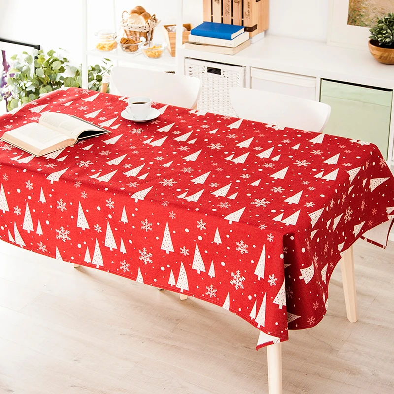 Christmas snowflakes Linen Table Cloth Wedding Dining Tablecloth Coffee Restaurant Decorative Cloth Cover
Christmas snowflakes Linen Table Cloth Wedding Dining Tablecloth Coffee Restaurant Decorative Cloth Cover