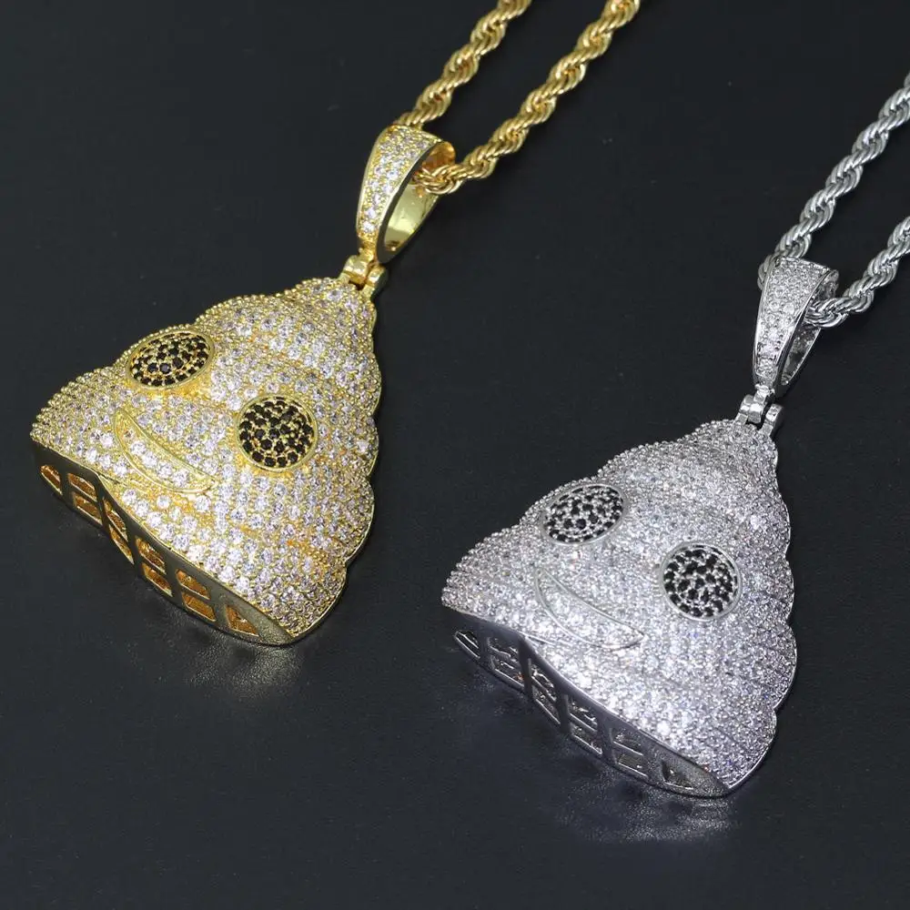 Cute stool expression hip hop pendant ice out men women charm necklace pendant jewelry gift
Cute stool expression hip hop pendant ice out men women charm necklace pendant jewelry gift