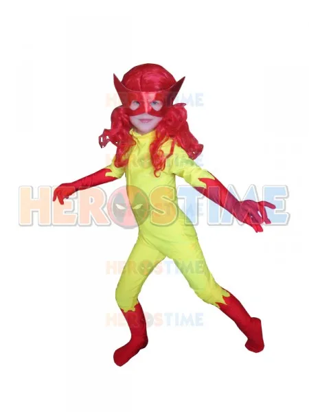 Kids Firestar Costume The Most Popular Spandex Girls Kids Firestar Superhero Costumes Fullbody Zentai Suit Free shipping
Kids Firestar Costume The Most Popular Spandex Girls Kids Firestar Superhero Costumes Fullbody Zentai Suit Free shipping