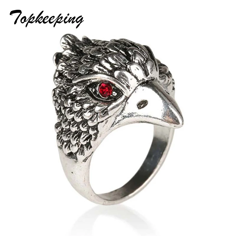 Punk Rock Music Enthusiast Boys Hyperbole Accessories Vintage Fashion Jewelry Eagle Head Animal Shape Finger Ring For Women Men
Punk Rock Music Enthusiast Boys Hyperbole Accessories Vintage Fashion Jewelry Eagle Head Animal Shape Finger Ring For Women Men