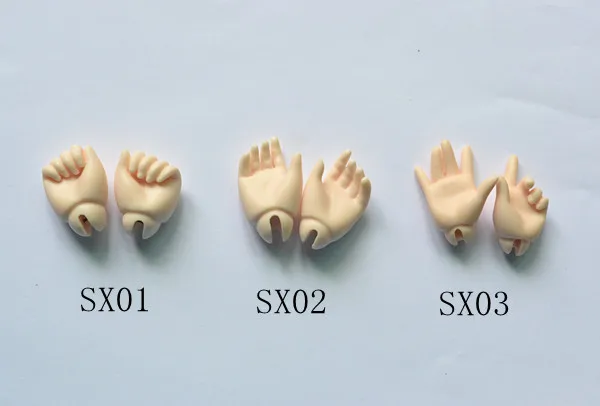 BJD Yosd BB Соединенные руки одиночный для 1/6 куклы мальчиков девочек кукольных