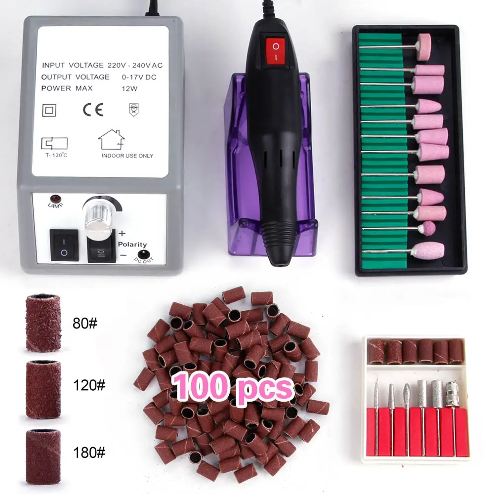 Professional Electric Machine Apparatus for Manicure Pedicure Tools Quartz Nail Drill Bits Sanding Bands Rotary Burrs Cutter
Professional Electric Machine Apparatus for Manicure Pedicure Tools Quartz Nail Drill Bits Sanding Bands Rotary Burrs Cutter