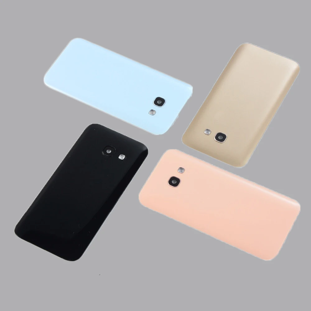 Стеклянная крышка аккумулятора для Samsung Galaxy A3 A5 A7 2017 A320 A320F A520 A520F A720 A720F задняя