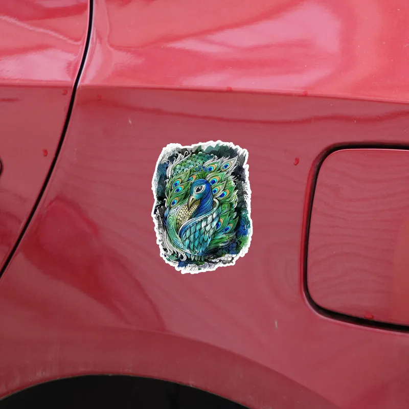 YJZT 13*17CM Interesting Peacock Decor Car Sticker Accessories Graphic Personalized Silhouette Accessories 11A0017
YJZT 13*17CM Interesting Peacock Decor Car Sticker Accessories Graphic Personalized Silhouette Accessories 11A0017