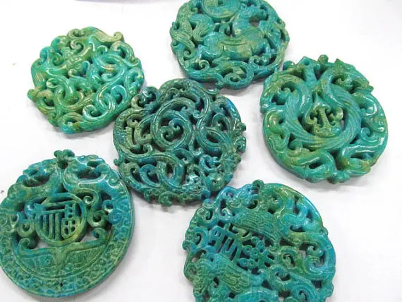 free ship--70mm(2.8inch) Ancient Jade Pendant handmade Rare Animals assortment Focal Green Red Blue Black beads--double carved
free ship--70mm(2.8inch) Ancient Jade Pendant handmade Rare Animals assortment Focal Green Red Blue Black beads--double carved