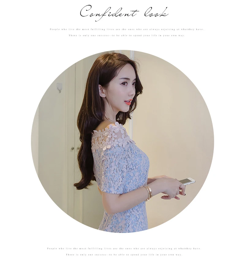 Korean Style Elegant Off Shoulder Lace Bandage Dress Runway Summer Women Ladies Bodycon Dress Party Vestidos sukienki damskie
Korean Style Elegant Off Shoulder Lace Bandage Dress Runway Summer Women Ladies Bodycon Dress Party Vestidos sukienki damskie