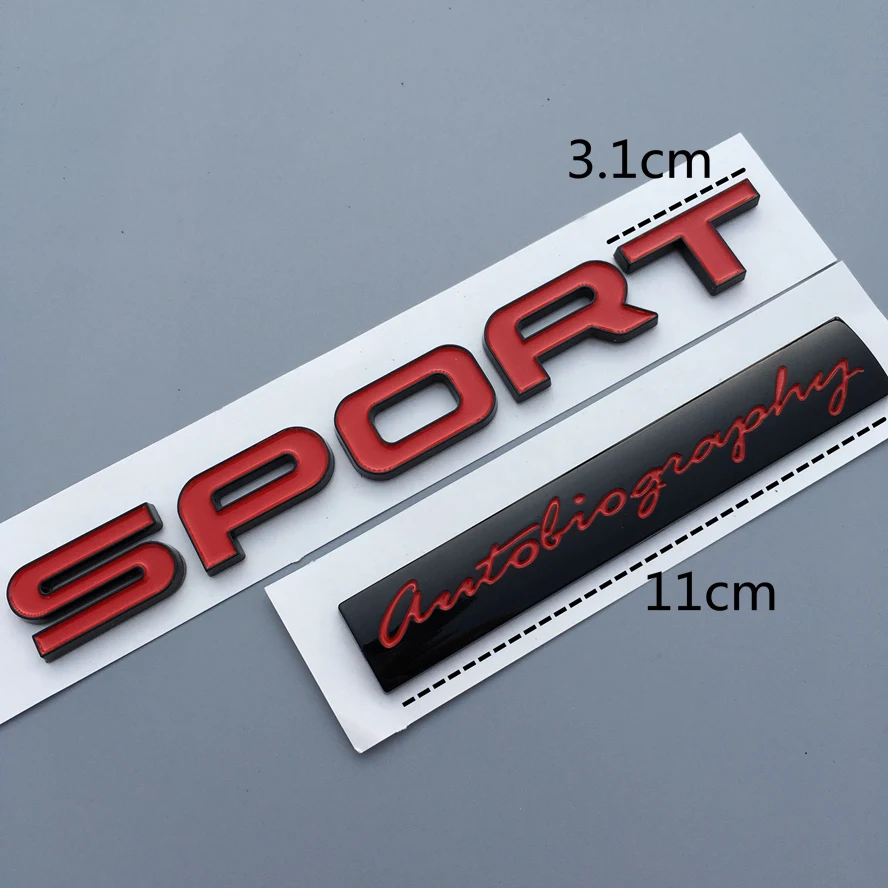 1 PCS 3D ABS AUTOBIOGRAPHY SPORT Emblem Car Stickers and decals Car Badge Auto car accessories Car Styling
1 PCS 3D ABS AUTOBIOGRAPHY SPORT Emblem Car Stickers and decals Car Badge Auto car accessories Car Styling
