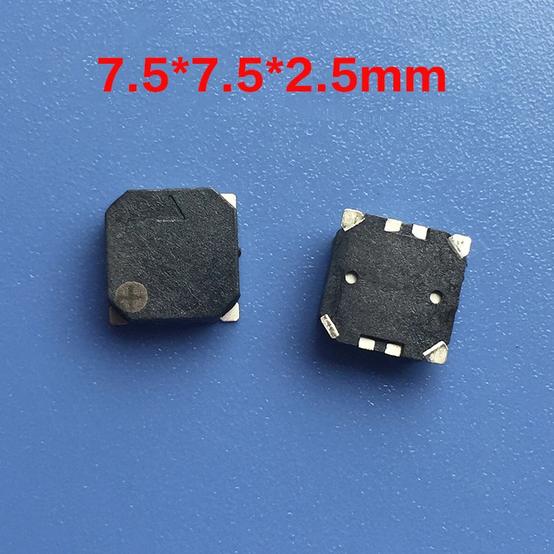 20 шт./лот 7 5*7 5*2 5 Пассивный пластырь звуковой сигнал электромагнитная плетеная