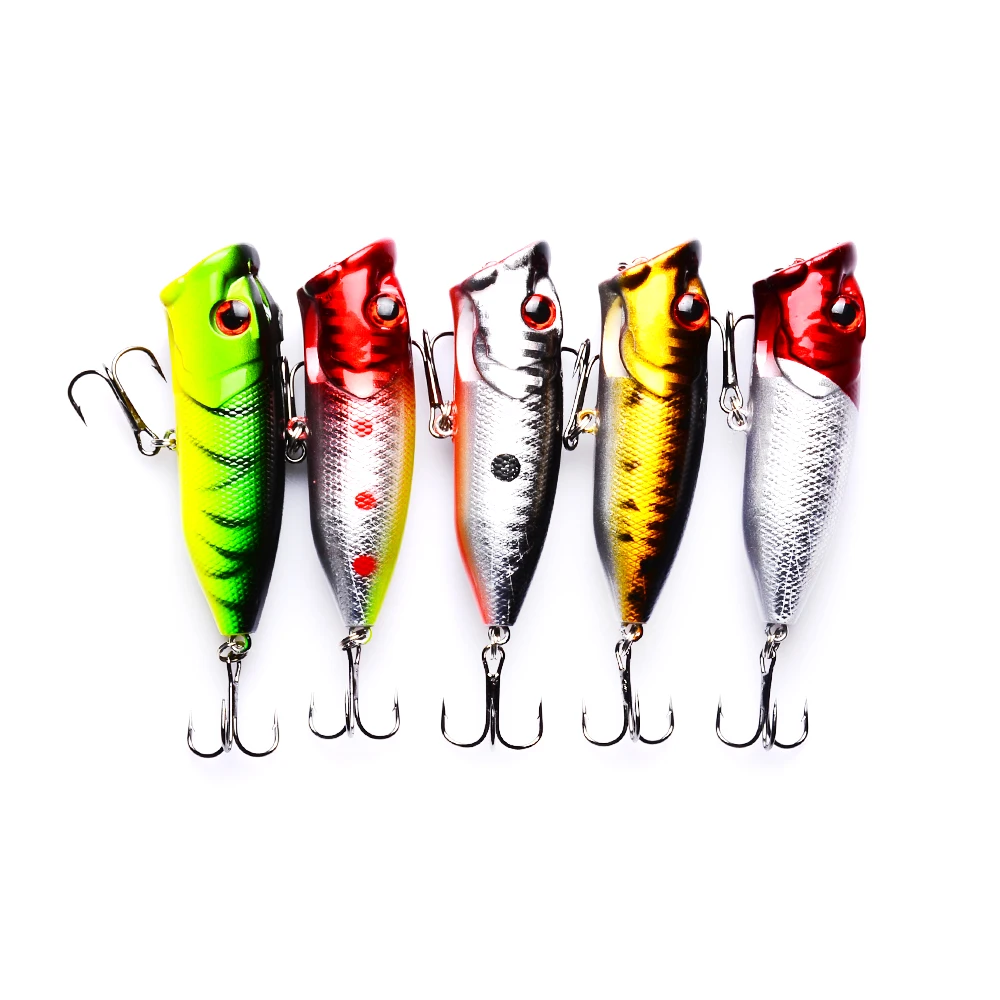 5PCS/Lot 6.5cm/13g Popper Fishing Lure Hard Fishing Baits Top Water Lure Saltwater Fishing Lures for Pike Bass
5PCS/Lot 6.5cm/13g Popper Fishing Lure Hard Fishing Baits Top Water Lure Saltwater Fishing Lures for Pike Bass