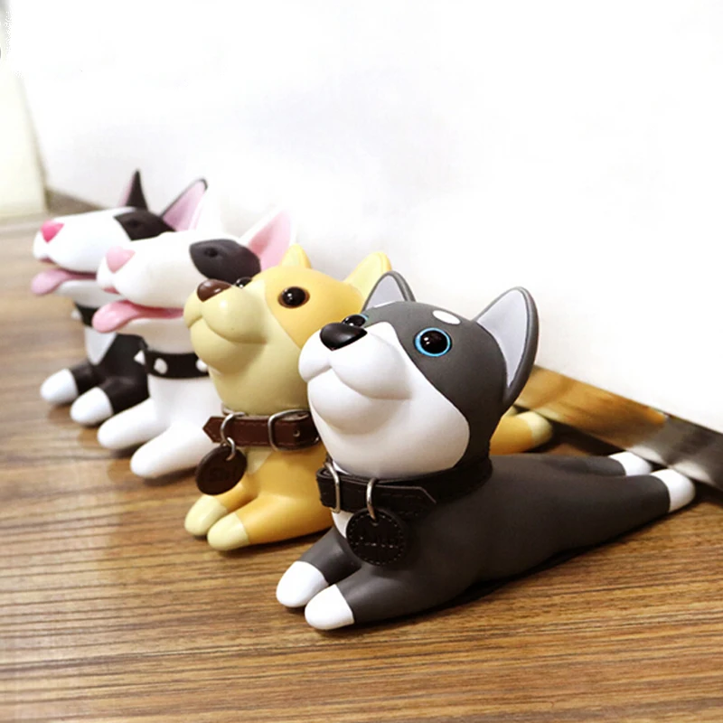 Clever Cute Cartoon Dog Door Stopper Holder Bull Terrier PVC Protection Baby Safety Home Decor Animal Figures Toys For Children
Clever Cute Cartoon Dog Door Stopper Holder Bull Terrier PVC Protection Baby Safety Home Decor Animal Figures Toys For Children