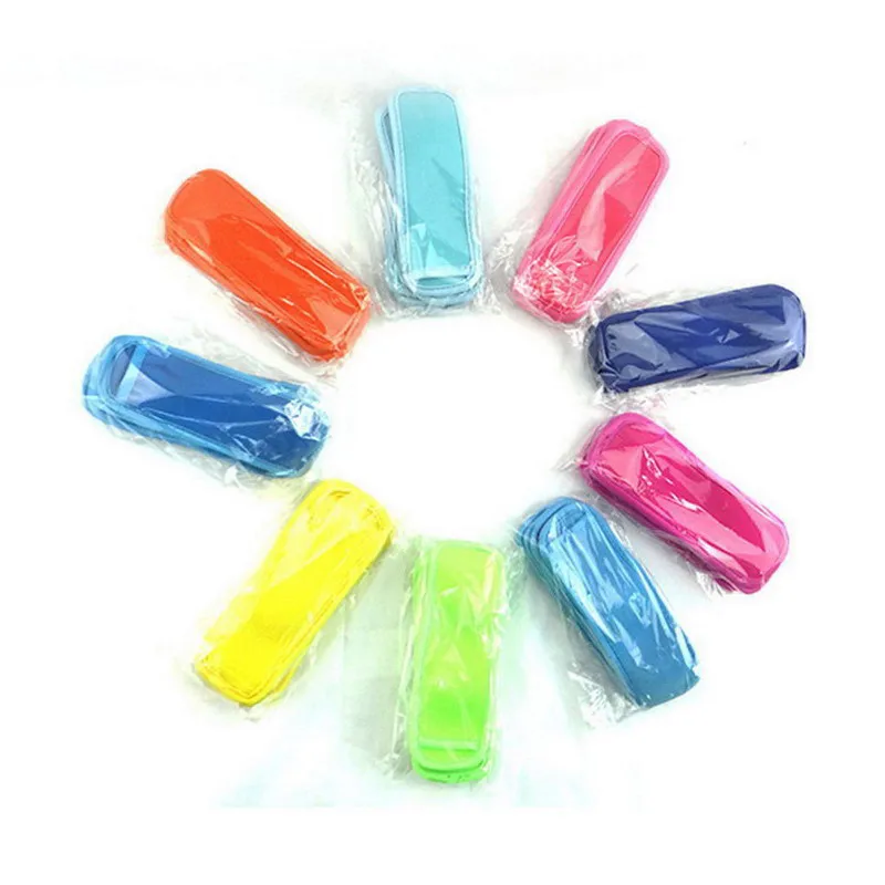 300pcs/lot 12 Colors Neoprene Popsicle Holders Pop Ice Sleeves Freezer Summer Icy Block Lolly Cream Holder For Kids 18x6cm Size
300pcs/lot 12 Colors Neoprene Popsicle Holders Pop Ice Sleeves Freezer Summer Icy Block Lolly Cream Holder For Kids 18x6cm Size