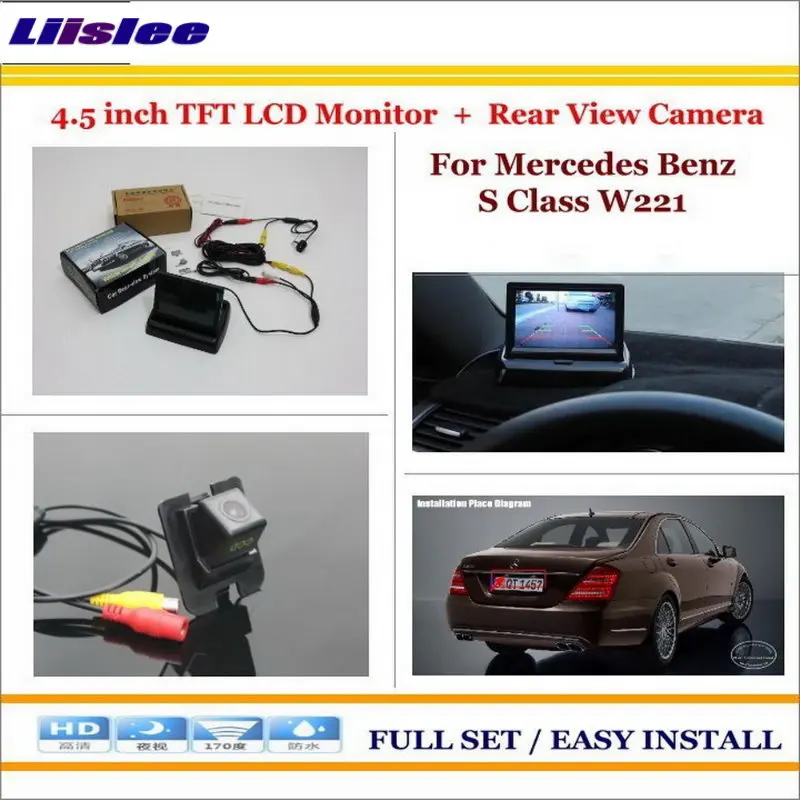 Auto Camera For Mercedes Benz S Class W221 Car Reverse Rear Camera 4.3" LCD Monitor Parking System
Auto Camera For Mercedes Benz S Class W221 Car Reverse Rear Camera 4.3" LCD Monitor Parking System