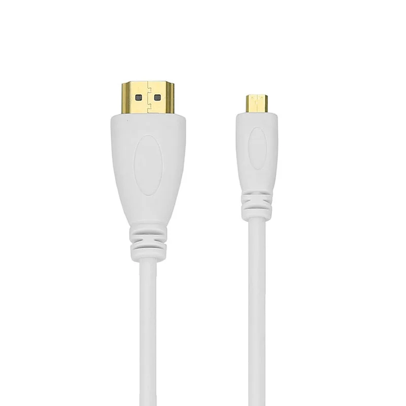 30pcs Micro HDMI (Type D) to HDMI (Type A) gold plated (High Speed) Micro HDMI cable 1.4a 2.0 Real 3D and Ethernet capable
30pcs Micro HDMI (Type D) to HDMI (Type A) gold plated (High Speed) Micro HDMI cable 1.4a 2.0 Real 3D and Ethernet capable