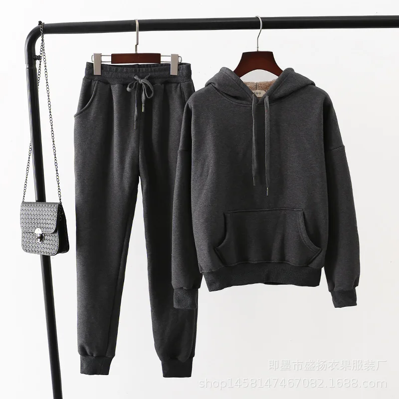 Zerlos Winter Women Knit pants set Sweatshirt+Pants two piece set Women Casual Knitted thick super warm tracksuit Sporting Suits
Zerlos Winter Women Knit pants set Sweatshirt+Pants two piece set Women Casual Knitted thick super warm tracksuit Sporting Suits