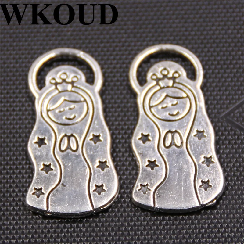 10pcs Silver Plated Sleeping Princess Charm Necklace Earrings Jewelery Pendants DIY Metal Jewelry Crafts Findings 22*10mm A143
10pcs Silver Plated Sleeping Princess Charm Necklace Earrings Jewelery Pendants DIY Metal Jewelry Crafts Findings 22*10mm A143