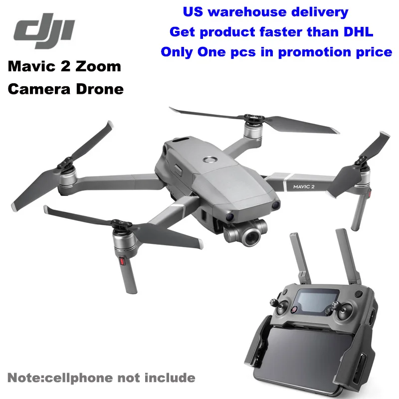 DJI MAVIC 2 зум RC камера Дроны с камерой HD самолет 8 км 4 к 1080 p Дрон GPS дистанционное