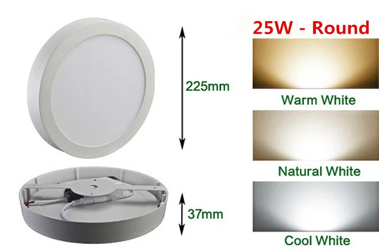9W-25W LED Light Surface Mouted Ceiling Downlight Panel LED Light with driver 85-265V High Lumens LED Down Light
9W-25W LED Light Surface Mouted Ceiling Downlight Panel LED Light with driver 85-265V High Lumens LED Down Light