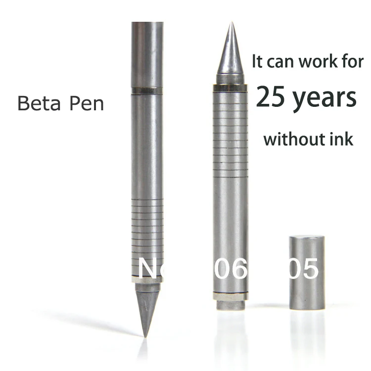 Free Shipping Wholesale Inkless Pen Pocket Metal Beta 0085 for Left Handed Person Teacher Student Painter | Канцтовары для офиса и