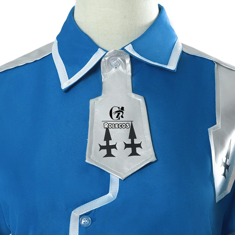 ROLECOS Japanese Anime Sword Art Online Eugeo Cosplay Costume SAO Alicization Cosplay Costume Men Cosplay Blue Uniform Full Set
ROLECOS Japanese Anime Sword Art Online Eugeo Cosplay Costume SAO Alicization Cosplay Costume Men Cosplay Blue Uniform Full Set