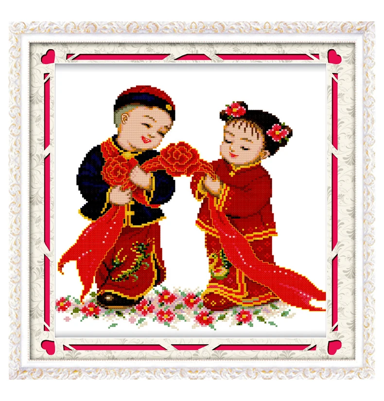 Набор для вышивки крестиком сделай сам с табуретами лидер продаж|cross stitch kits|stitching