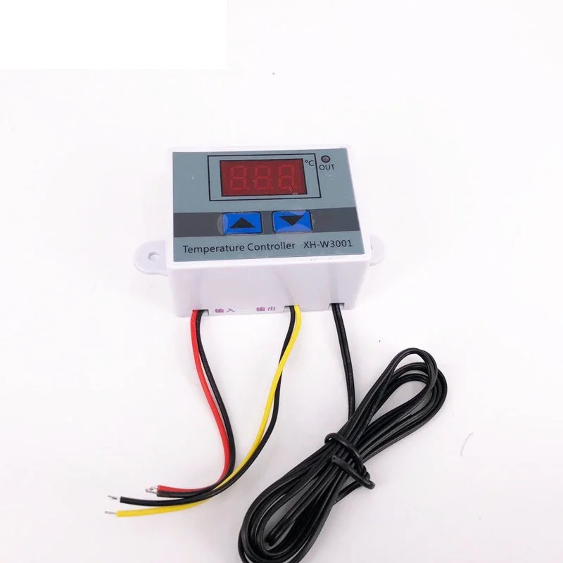 12V/ 24V/ 220V W3001 Digital LED Temperature Controller 10A Thermostat Control Switch Probe XH-W3001
12V/ 24V/ 220V W3001 Digital LED Temperature Controller 10A Thermostat Control Switch Probe XH-W3001