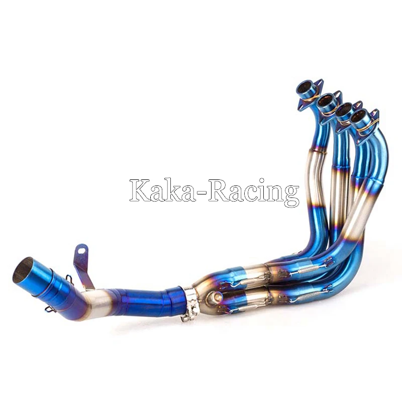 Full System Motorcycle Exhaust Muffler Modified Front link pipe Middle Pipe Tube For Kawasaki stainless steel blue
Full System Motorcycle Exhaust Muffler Modified Front link pipe Middle Pipe Tube For Kawasaki stainless steel blue
