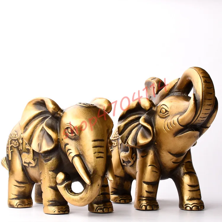 Pure copper, absorbent elephant ornaments, exquisite crafts, ornaments collection
Pure copper, absorbent elephant ornaments, exquisite crafts, ornaments collection