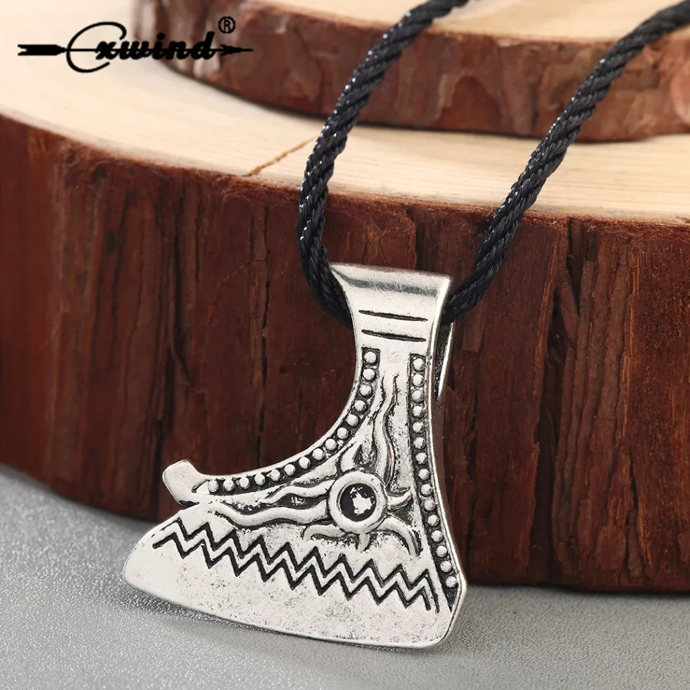 Cxwind Amulet Charm Pendant Viking Axe Pendants & Necklaces Style Sun Wave Pendant Viking Nordic Odin Talisman Necklace Jewelry
Cxwind Amulet Charm Pendant Viking Axe Pendants & Necklaces Style Sun Wave Pendant Viking Nordic Odin Talisman Necklace Jewelry