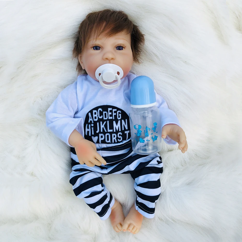Cute reborn baby boy doll 18"46cm l.o.l silicone reborn toddler dolls toys for girls gift real alive bebes reborn bonecas
Cute reborn baby boy doll 18"46cm l.o.l silicone reborn toddler dolls toys for girls gift real alive bebes reborn bonecas