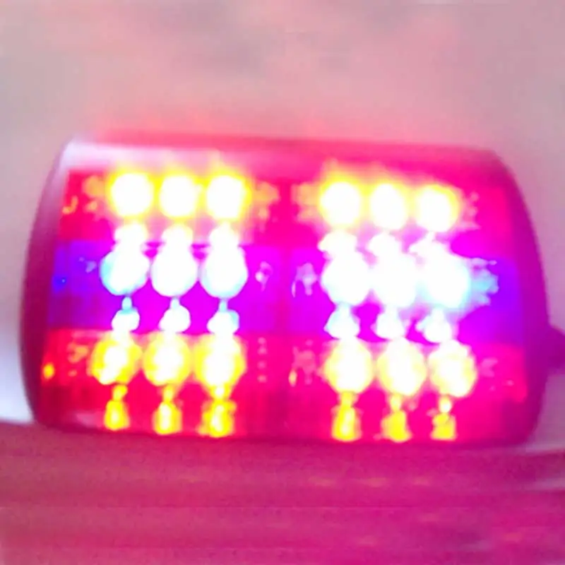 FUGSAME police emergency warning LED strobe flash light Windshields 18LED Strobe Emergency Flashing Warning Light Red&white
FUGSAME police emergency warning LED strobe flash light Windshields 18LED Strobe Emergency Flashing Warning Light Red&white