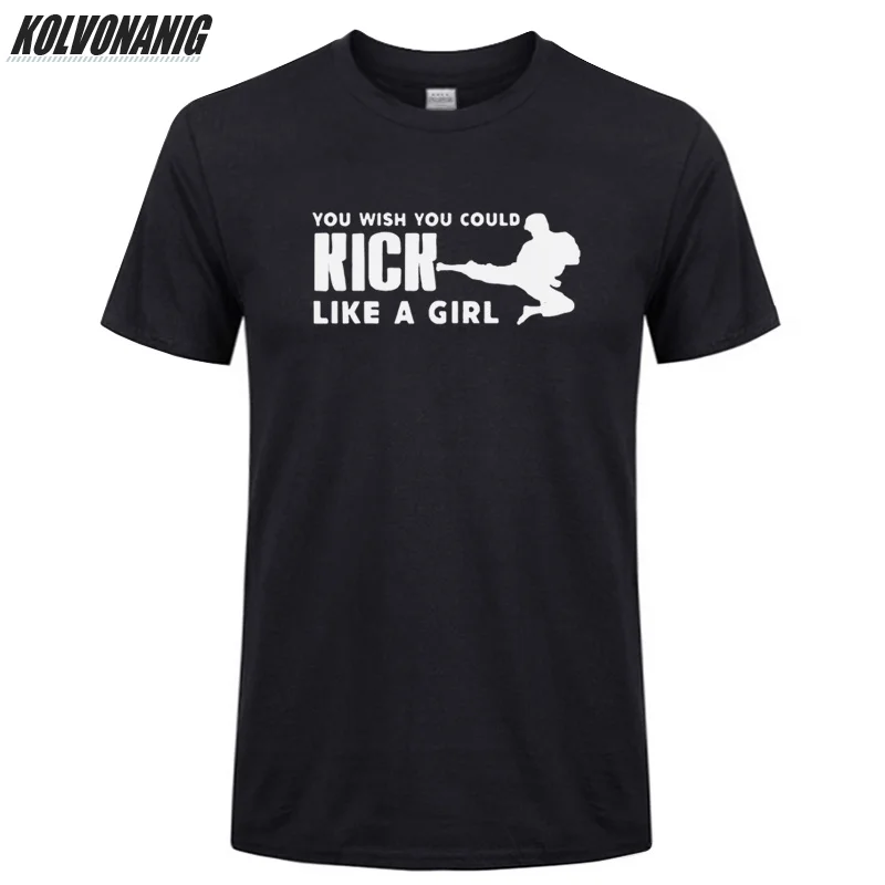 Taekwondo You Could Kick Like A Girl Funny Print T Shirt Streetwear Men's Sportswear Short Sleeve Cotton Cool Oversized T Shirts
Taekwondo You Could Kick Like A Girl Funny Print T Shirt Streetwear Men's Sportswear Short Sleeve Cotton Cool Oversized T Shirts