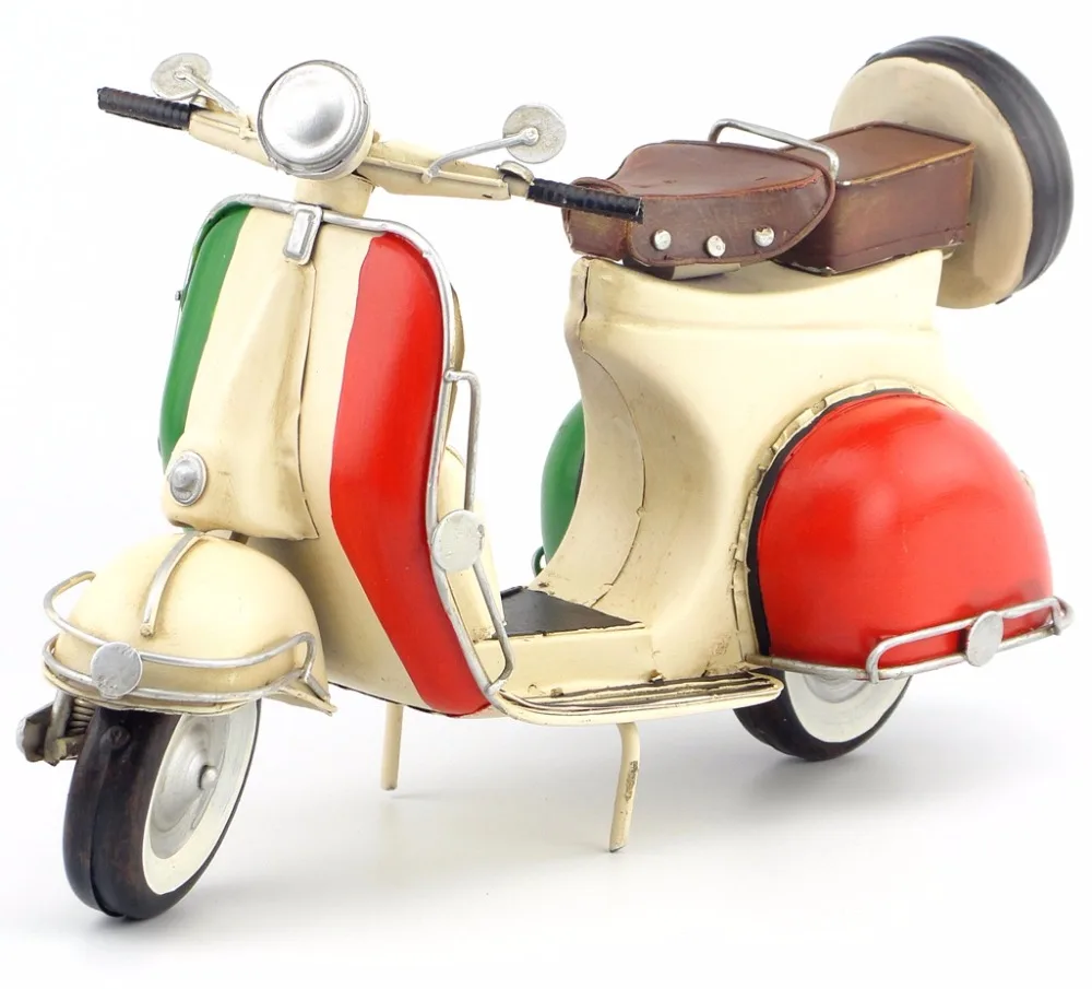 Retro Italy Style Handmade Metal Motorcycle Model Manual Home Decoration Art and Crafts For Coffee Shop Birthday &Christmas'Gift
Retro Italy Style Handmade Metal Motorcycle Model Manual Home Decoration Art and Crafts For Coffee Shop Birthday &Christmas'Gift