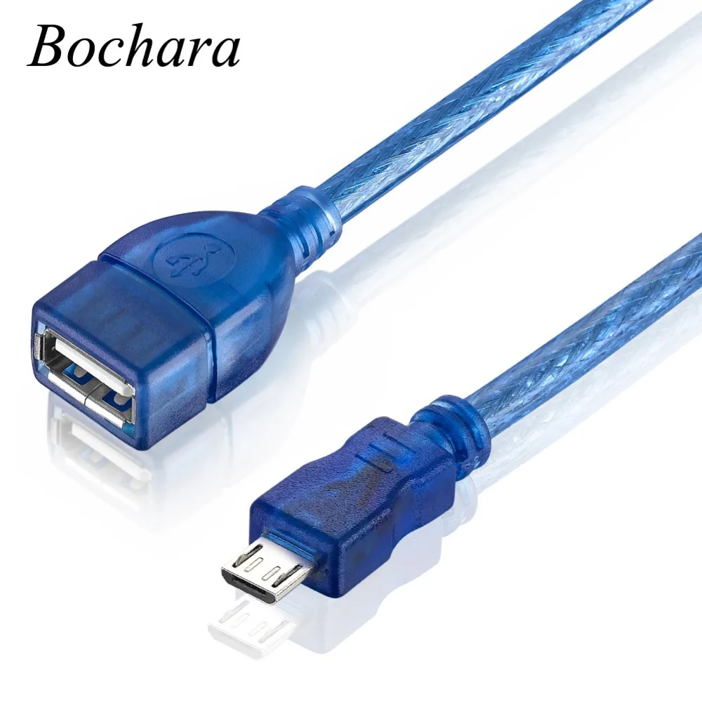 Кабель Micro USB 2,0 (штекер)/USB 2,0 (гнездо) Bochara, 30 см, с двойным экранированием (фольга + оплетка)
Кабель Micro USB 2,0 (штекер)/USB 2,0 (гнездо) Bochara, 30 см, с двойным экранированием (фольга + оплетка)