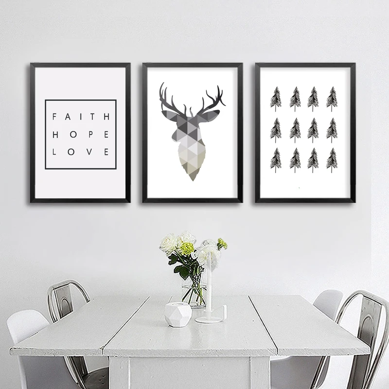 Nordic Geometric Deer Faith Quote Canvas Painting Poster Wall Art Prints Scandinavian Decoration Pictures Living Room Home Decor
Nordic Geometric Deer Faith Quote Canvas Painting Poster Wall Art Prints Scandinavian Decoration Pictures Living Room Home Decor