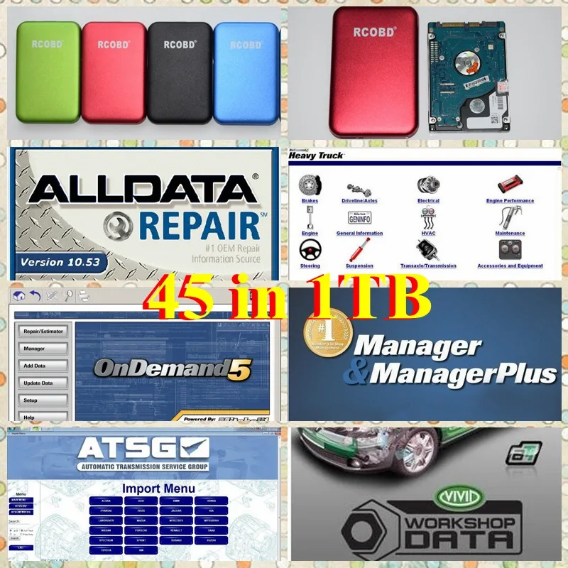 Alldata 10.53 mit-chell ondemand elsawin 6.0 atsg heavy truck vivid workshop data software 45 in 1TB harddisk USB Connection
Alldata 10.53 mit-chell ondemand elsawin 6.0 atsg heavy truck vivid workshop data software 45 in 1TB harddisk USB Connection