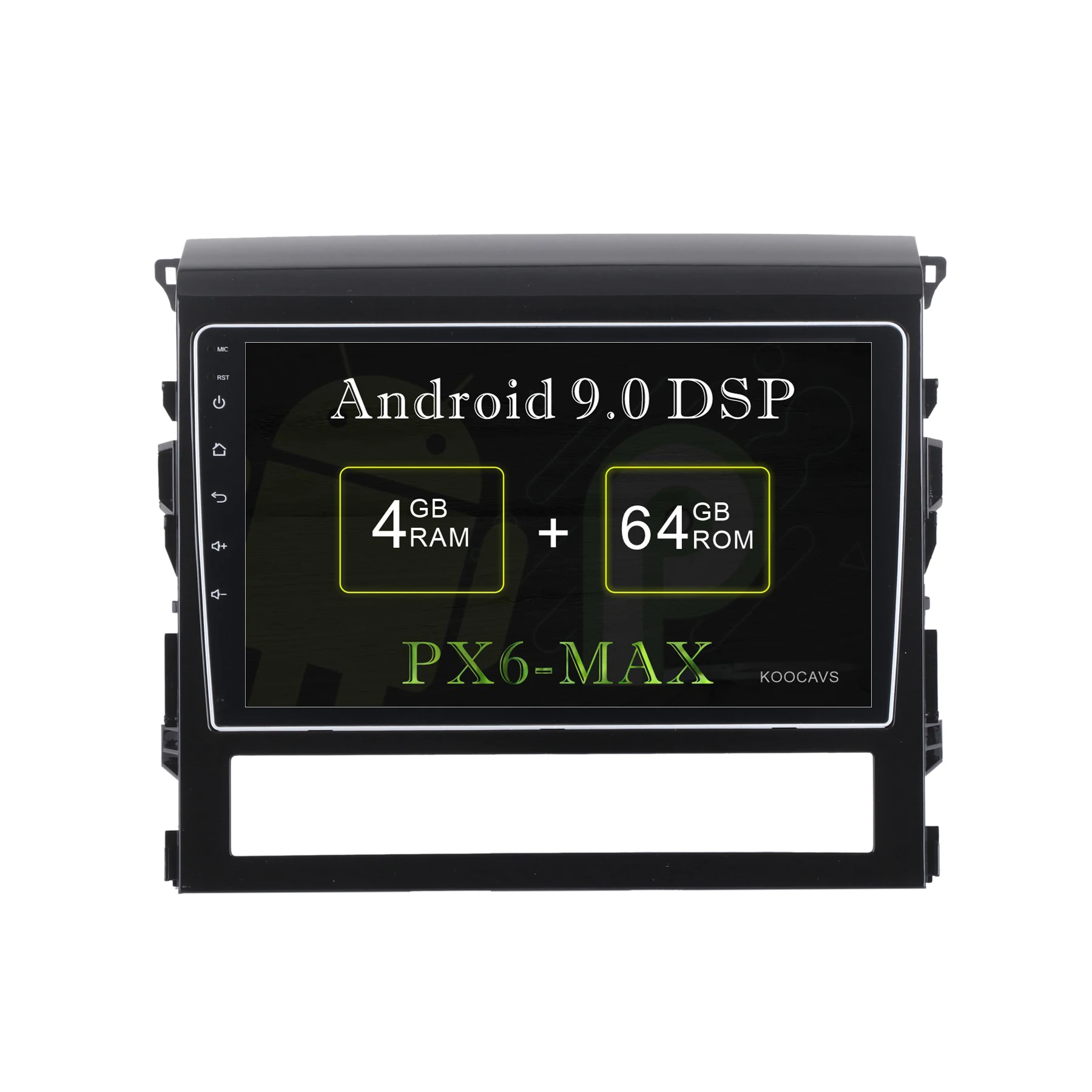 KOOCAVS 10.2" IPS Android 9.0 Car GPS Radio Player for Toyota Land Cruiser 2016 with 4GB+64GB Stereo Multimedia Headunit
KOOCAVS 10.2" IPS Android 9.0 Car GPS Radio Player for Toyota Land Cruiser 2016 with 4GB+64GB Stereo Multimedia Headunit
