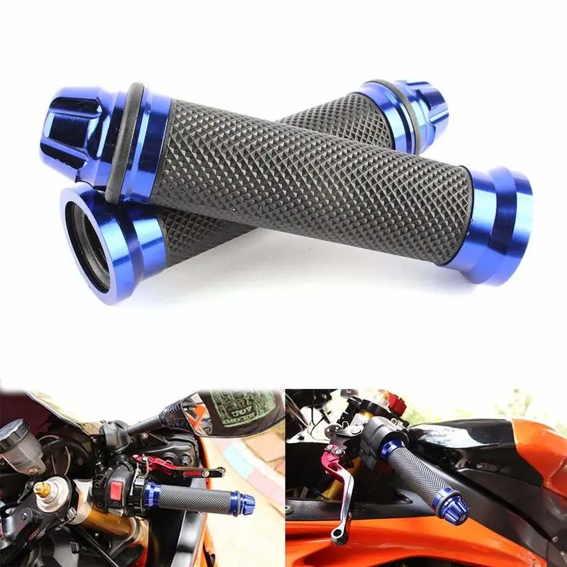 Universal 7/8 22mm Motorcycle Handlebar Grips Gel Rubble For Kawasaki Suzuki Honda Yamaha Blue
Universal 7/8 22mm Motorcycle Handlebar Grips Gel Rubble For Kawasaki Suzuki Honda Yamaha Blue