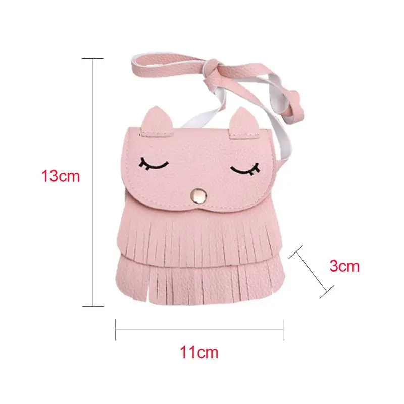 PU All-Matched Crossbody Shoulder Bags Simple Cute Fox Pattern With Tassel Small Messenger Bag Girl Kids Fashion Change Mini Bag
PU All-Matched Crossbody Shoulder Bags Simple Cute Fox Pattern With Tassel Small Messenger Bag Girl Kids Fashion Change Mini Bag