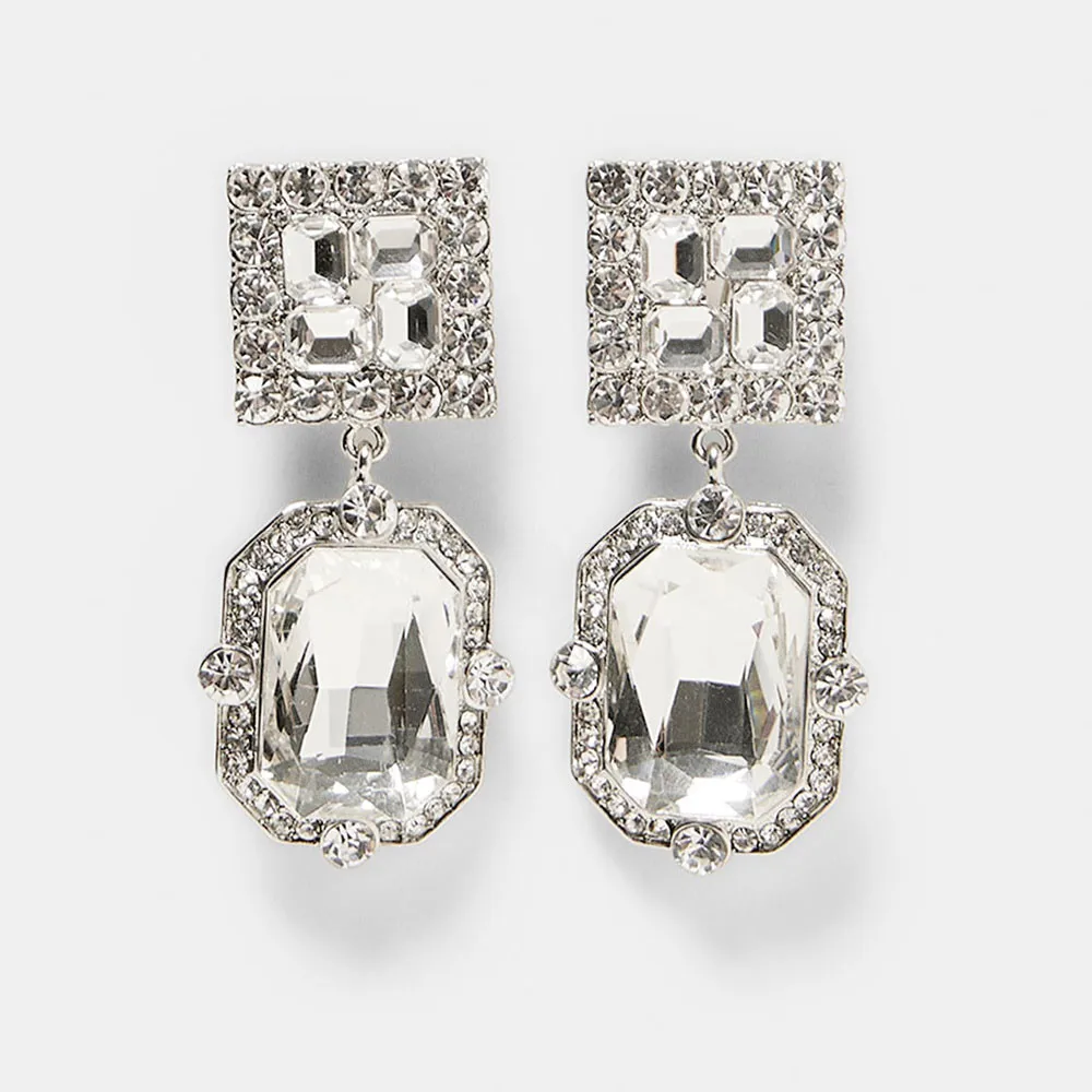 Girlgo 20 Design White Glass Crystal Dangle Earrings For Women Bright Transparent Tassel Statement Earrings Bridal Ear Jewelry
Girlgo 20 Design White Glass Crystal Dangle Earrings For Women Bright Transparent Tassel Statement Earrings Bridal Ear Jewelry