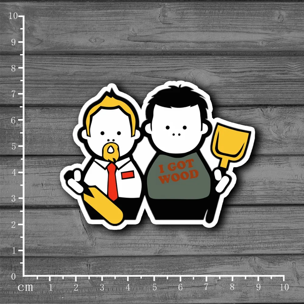 Наклейка Shaun of the Dead Friend на ноутбук наклейка для детей игрушки скейтборд сноуборд