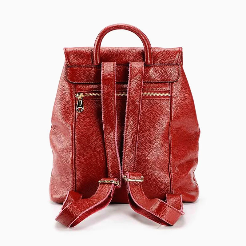 Рюкзак женский из натуральной воловьей кожи | Багаж и сумки