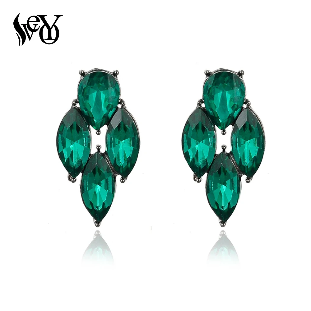 VEYO Leaf Shape Crystal Stud Earrings For Women Vintage Statement Earrings Wholesale Brincos
VEYO Leaf Shape Crystal Stud Earrings For Women Vintage Statement Earrings Wholesale Brincos