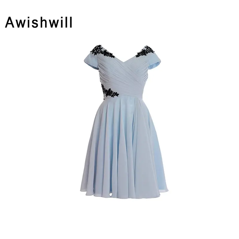 Custom Made V-neck Appliques Ruched Chiffon A-line Short Sleeve Evening Dresses Elegant Women Party Dress Mother of The Bride
Custom Made V-neck Appliques Ruched Chiffon A-line Short Sleeve Evening Dresses Elegant Women Party Dress Mother of The Bride