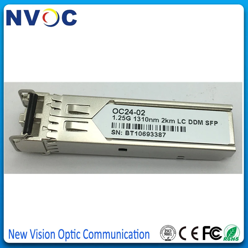 1 25G MM 1310nm 2KM Dual Fiber DDM волоконно-оптический LC SFP трансивер Multi Mode 2km волоконный модуль