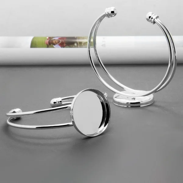 10pcs Cuff Open Bracelet Base Settings with 20mm 25mmm Round Deep Wall Bezel Cabochons Blanks Bangle DIY Findings
10pcs Cuff Open Bracelet Base Settings with 20mm 25mmm Round Deep Wall Bezel Cabochons Blanks Bangle DIY Findings