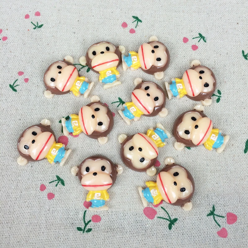 10 Pieces Resin Flatback Flat Back Cabochon Kawaii DIY Resin Craft Decoration Cartoon Monkey Embellishment For Phone Case :29mm
10 Pieces Resin Flatback Flat Back Cabochon Kawaii DIY Resin Craft Decoration Cartoon Monkey Embellishment For Phone Case :29mm