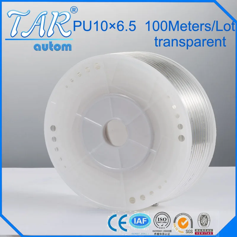 Livraison gratuite PU Tuyau 10*6.5mm pour air et l'eau 100 M/lot pieces Pneumatiques pneumatique tuyau ID 6.5mm OD 10mm
Livraison gratuite PU Tuyau 10*6.5mm pour air et l'eau 100 M/lot pieces Pneumatiques pneumatique tuyau ID 6.5mm OD 10mm